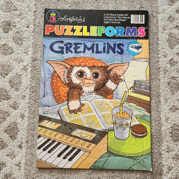 Toys | Vintage Colorforms Puzzleforms Gremlins Puzzle | Poshmark